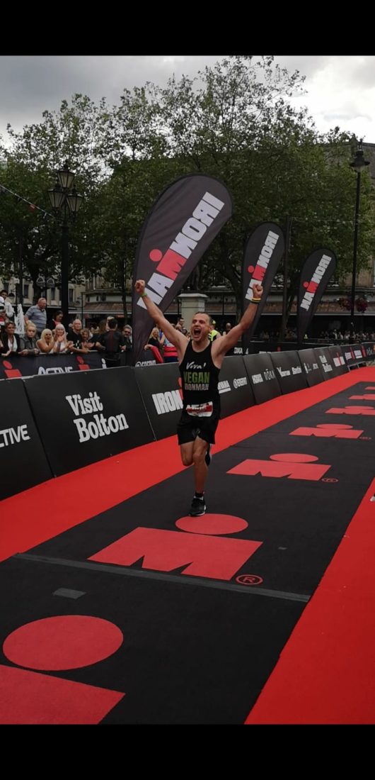 The Vegan Ironman: Andrew Lilley uses plant power to fuel sporting success