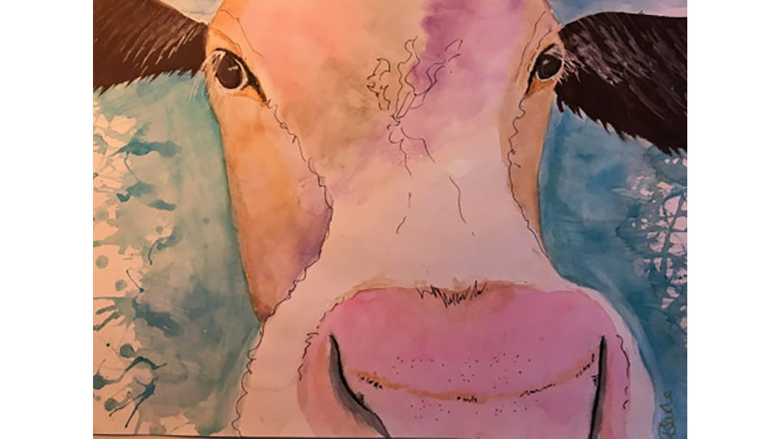 Ruth Searle cow
