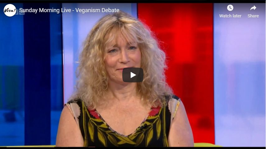 Juliet Debates Veganism on BBC Sunday Morning Live!