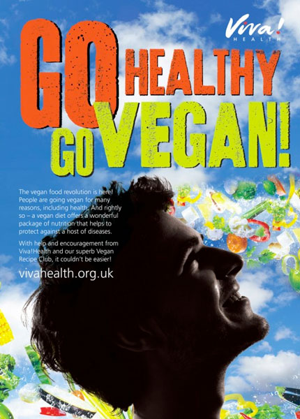Go healthy, go vegan