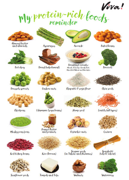 protein rich food list