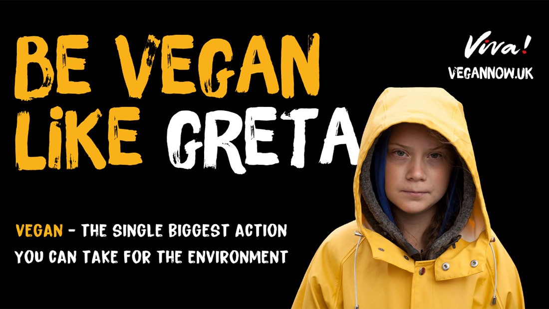 Be vegan like Greta