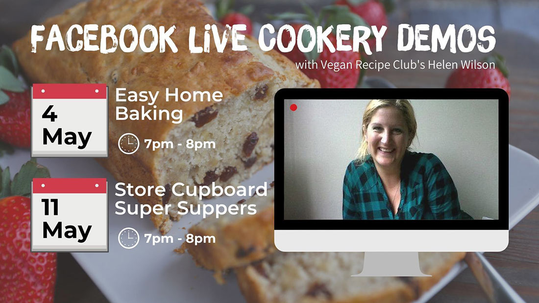 Cookery demo Facebook live
