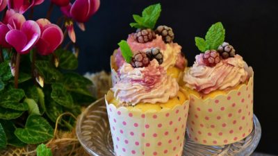 Cream and custard vegan options