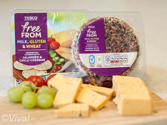 Tesco vegan cheese