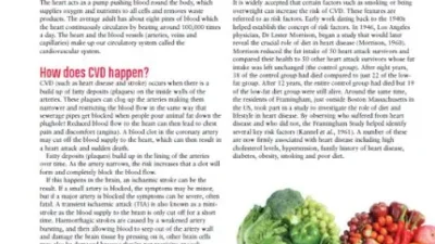 Plant diets and CVD factsheet