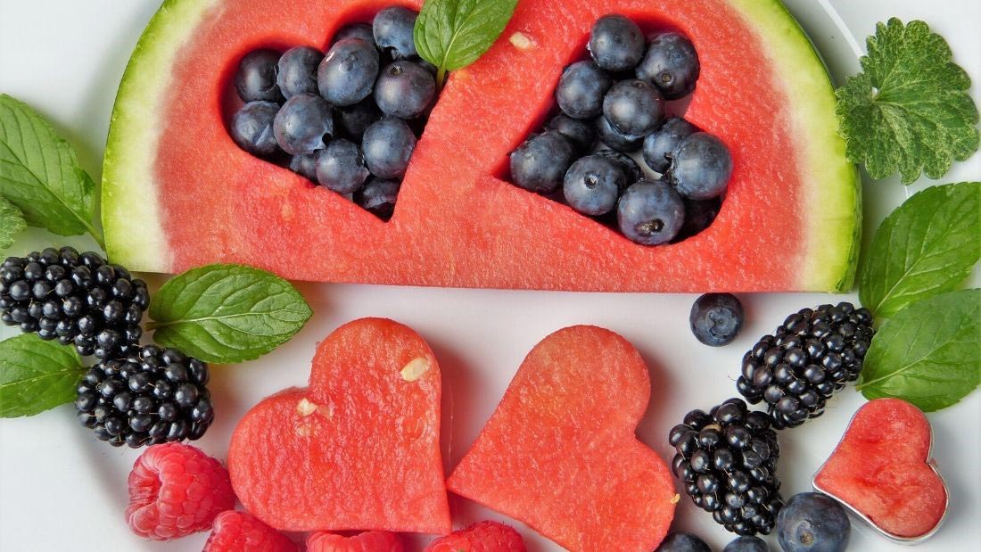 Fruit hearts