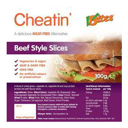 Vbites Cheatin Roast Beef slices