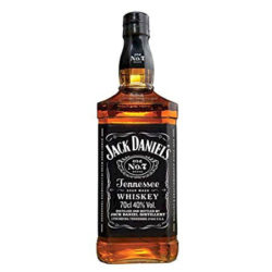 jack daniels whiskey bottle