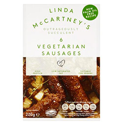 Linda Mccartney's vegan sausages