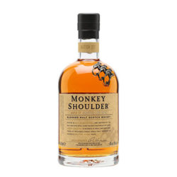 monkey shoulder whiskey bottle