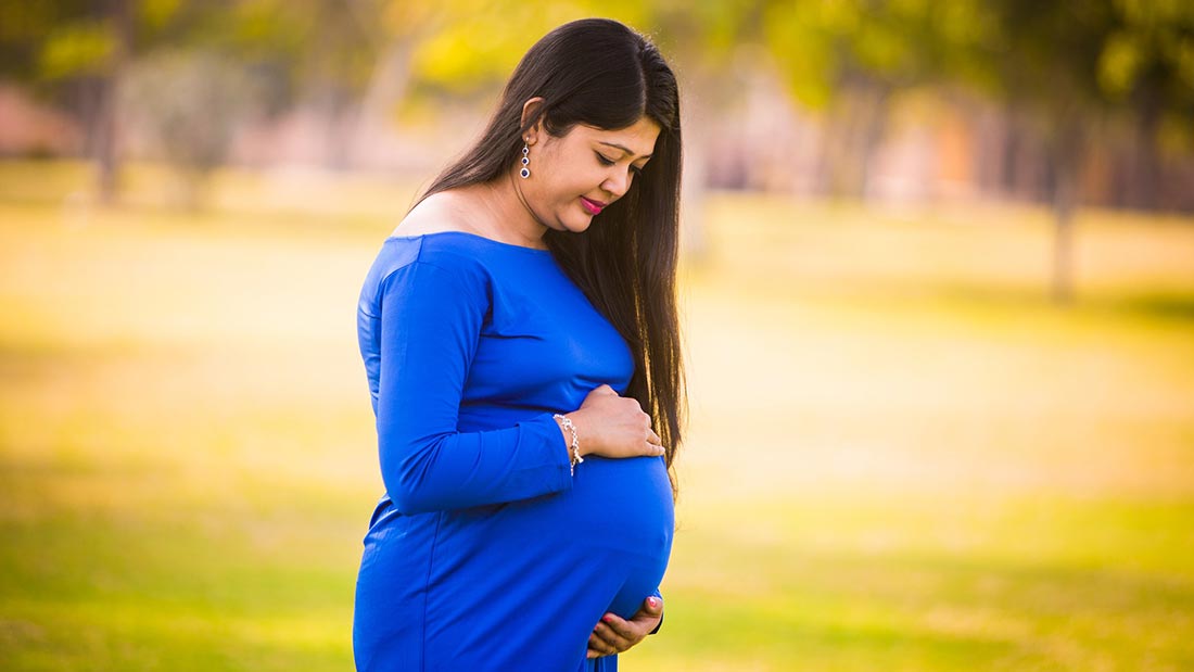 pregnant woman