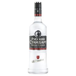 russian standard vodka bottle