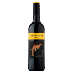 vegan yellow tail shiraz bottle