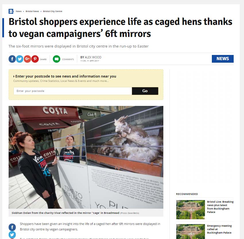 Cracked Bristol Post