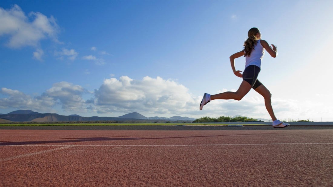 female runner