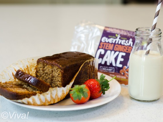 everfresh vegan stem ginger cake