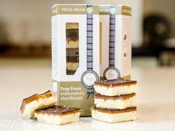 Lazy days vegan free from millionaire's shortbread