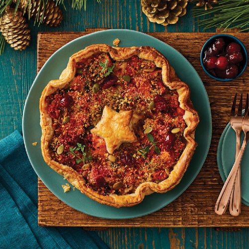morrison's christmar star tarte vegan main
