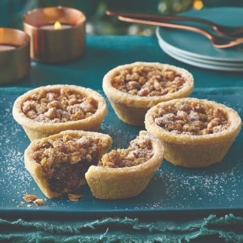 morrison's crumble mince pies vegan