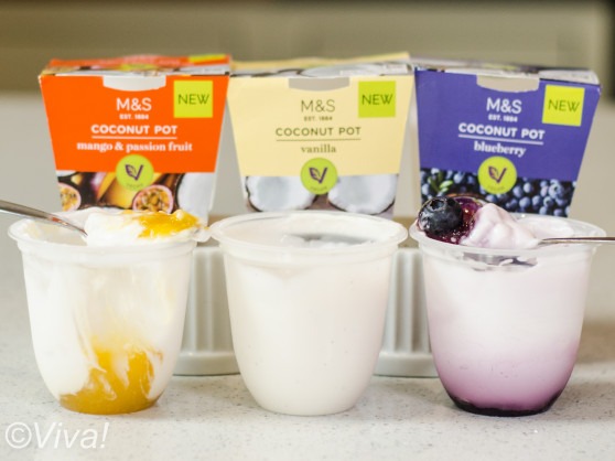 M&S vegan dessert pots