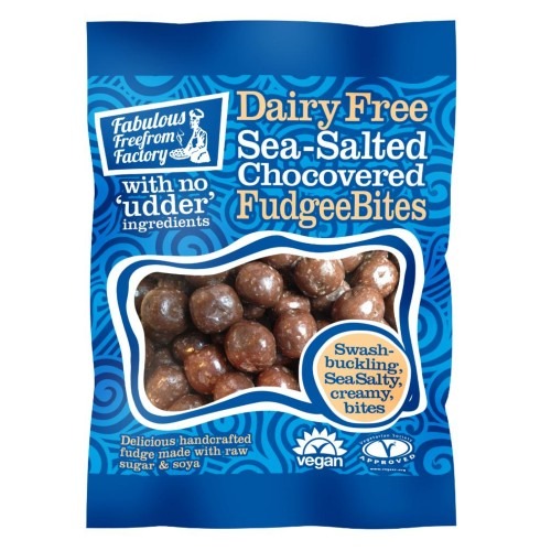 sea salted fudge bites vegan