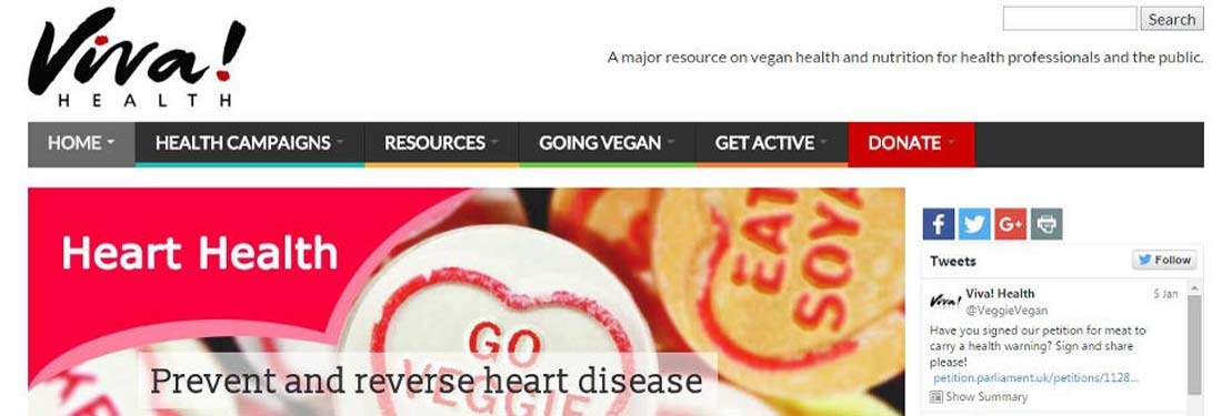 Viva!Health and Viva! websites revamped and relaunched