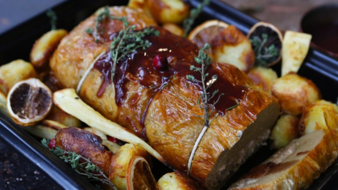 easy vegan turkeyless roast