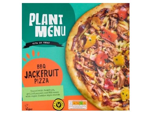 aldi bbq jackfruit vegan pizza