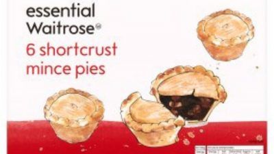 Waitrose Mince Pies Packaging