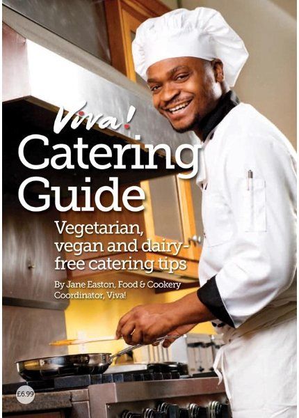 front cover of guide with chef cooking