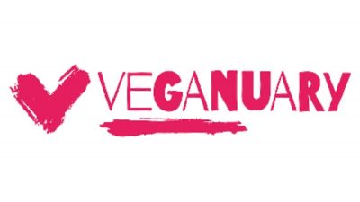 Pink Veganuary Logo