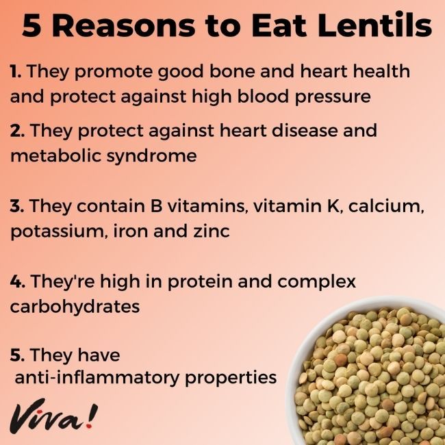 5 reasons to eat lentils