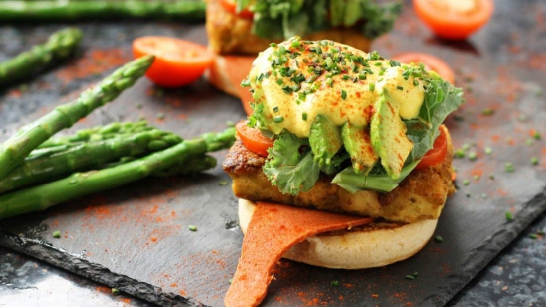 Vegan Eggs Benedict