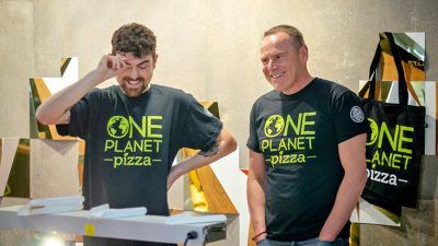 Mike and Joe from One Planet Pizza