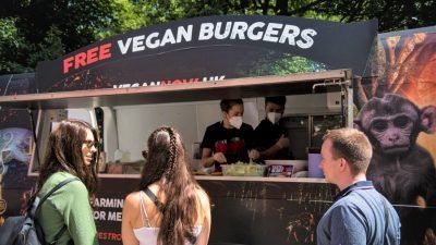 The Vegan Burger van