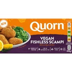 quorn vegan fishless scampi