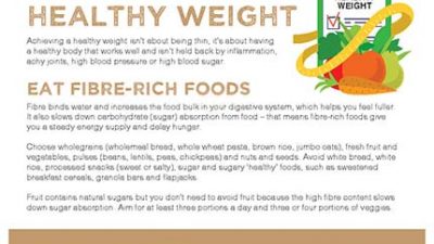 Mini factsheet: healthy weight