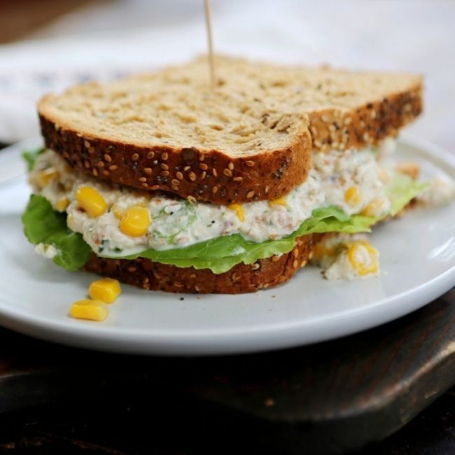 vrc ‘Tuna’ & Sweetcorn Sandwich