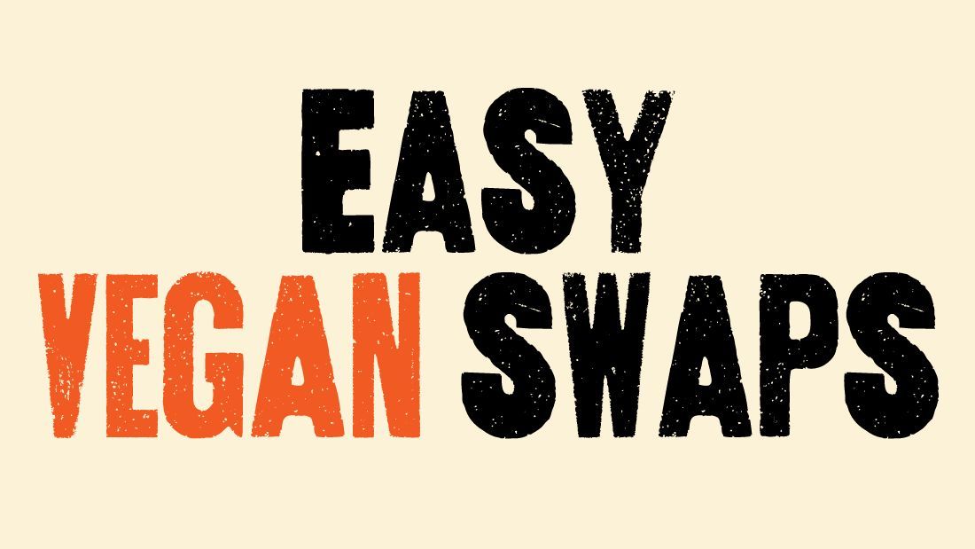 easy vegan swaps