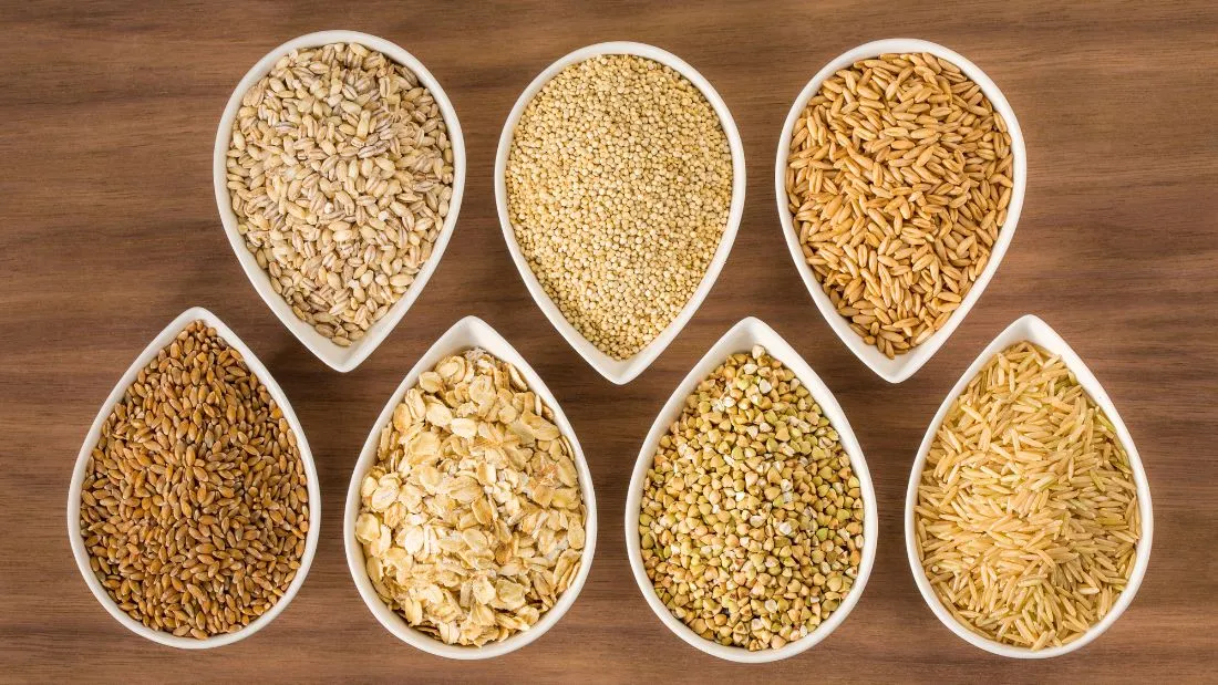 Bowls of grains