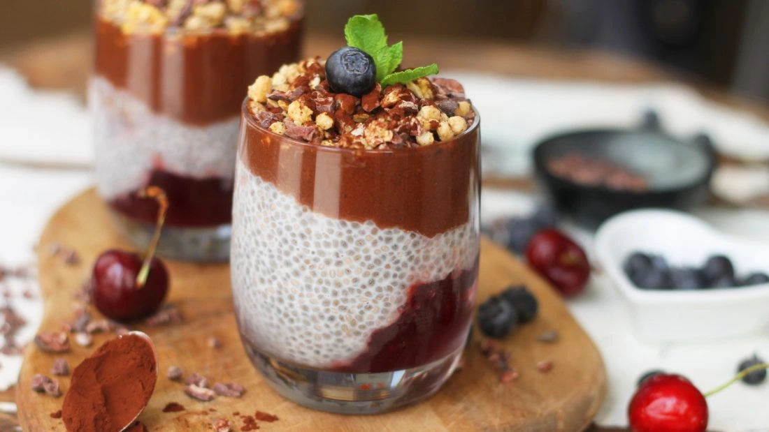 chia choc pudding